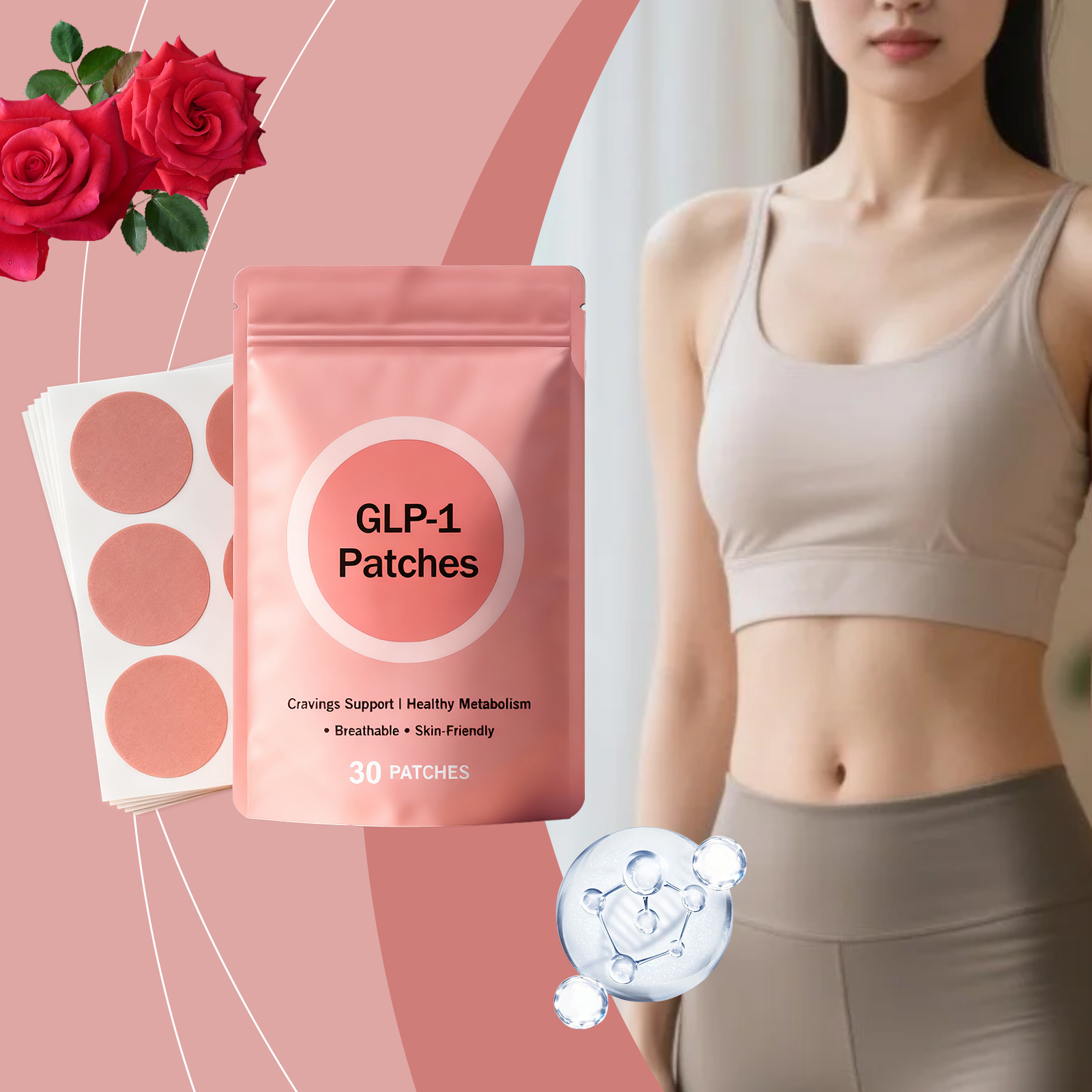 Herbal Wellness Patches - GLP-1 Herbal Body Care Wellness Patch