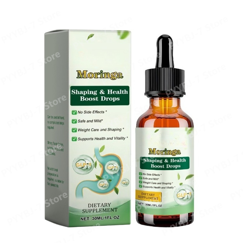 Herbal Wellness Drops - Herbal Liquid Drops Gentle Formula Shape