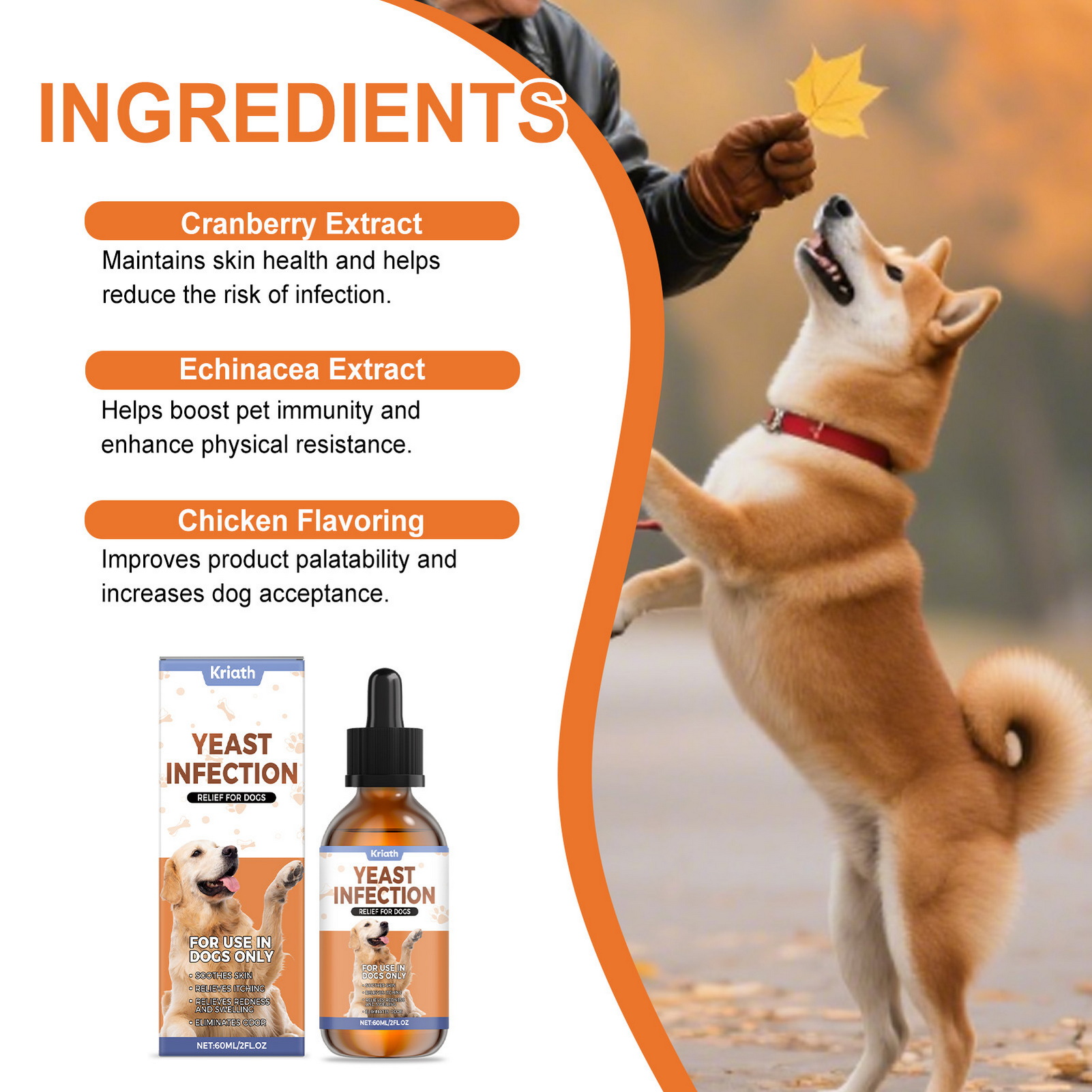 60ml Chicken Flavor Herbal-Dro – обзор и цена Herbal Wellness Drops