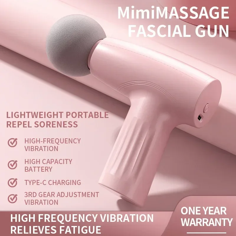 Muscle Mini Pink Massage Gun D – обзор и цена Health Wellness