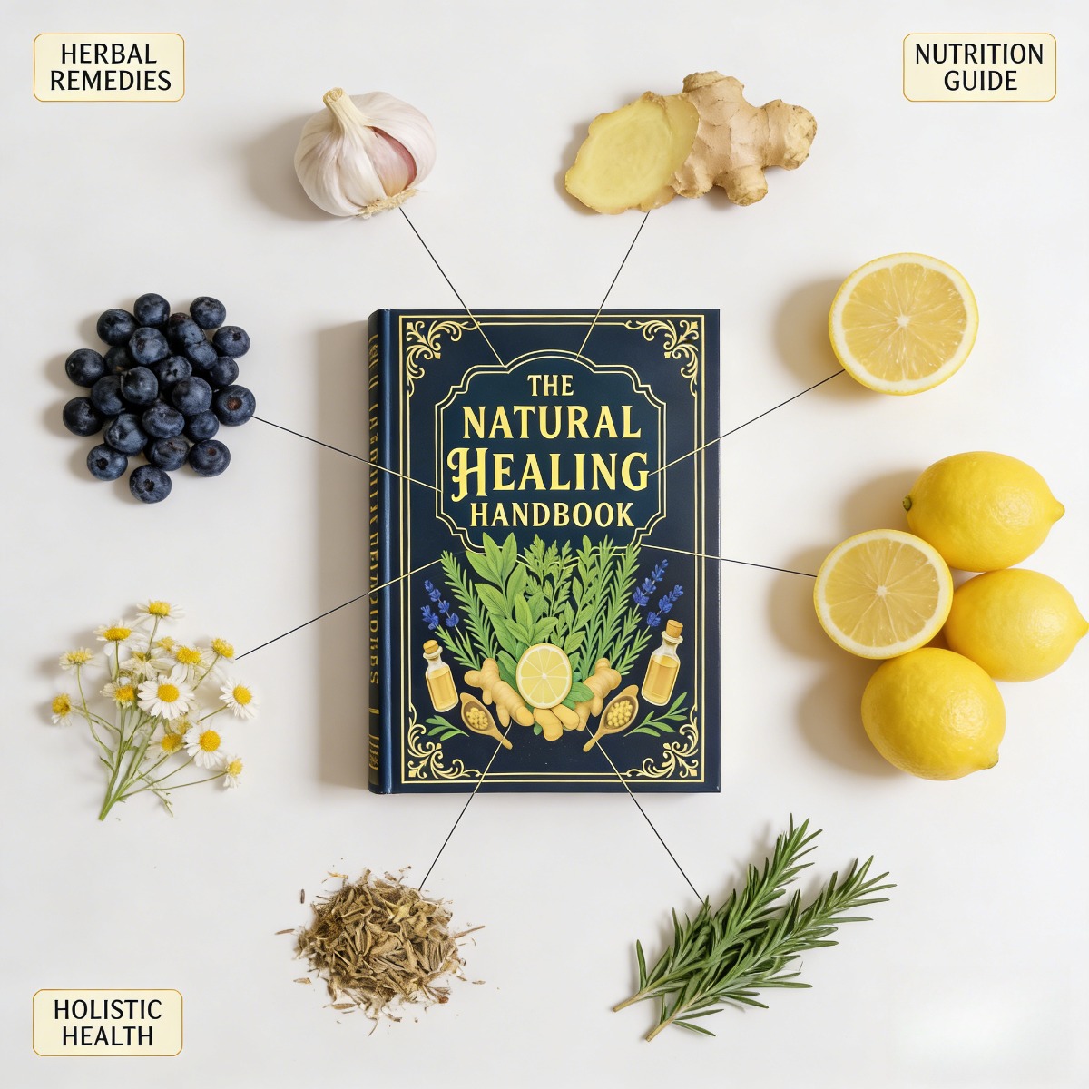 The Natural Healing Handbook E – обзор и цена Herbal Holistic Wellness
