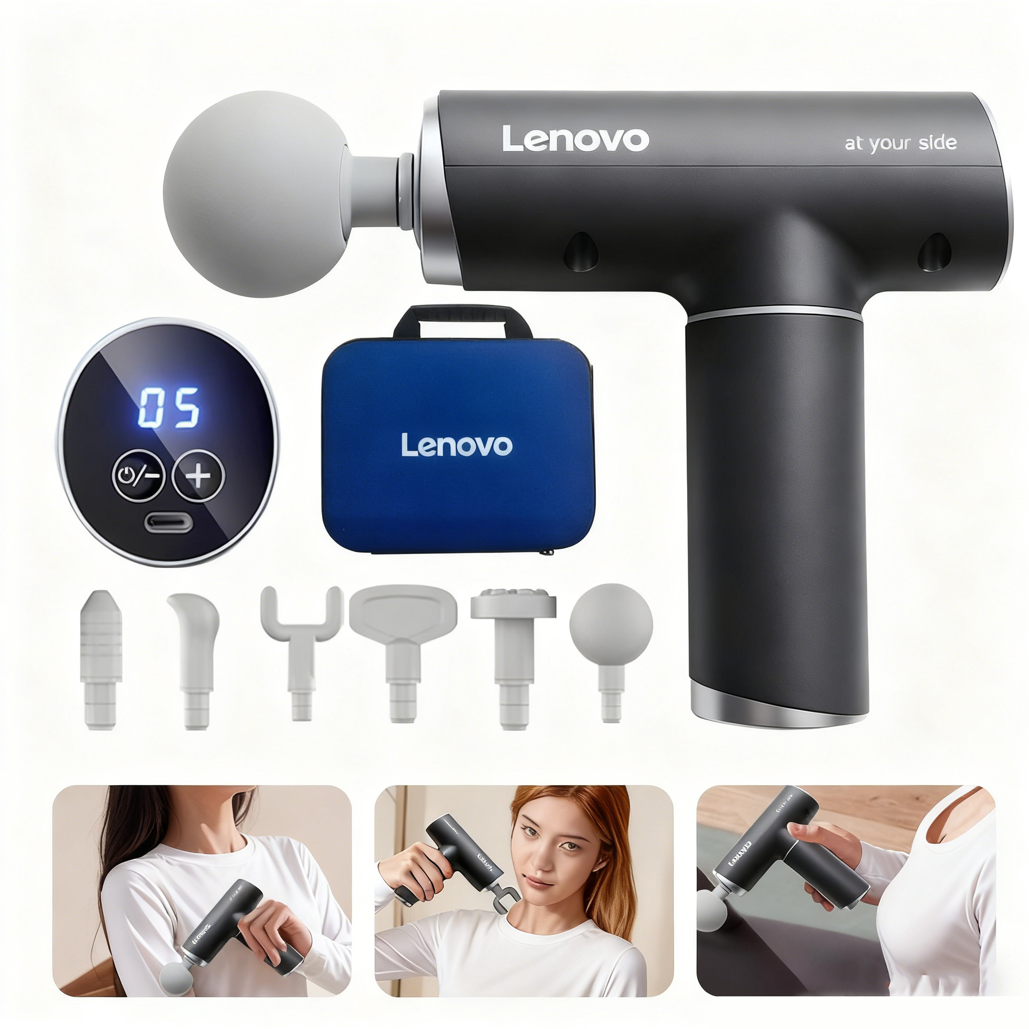 Lenovo brand fascia gun N2 dee – обзор и цена Health Wellness