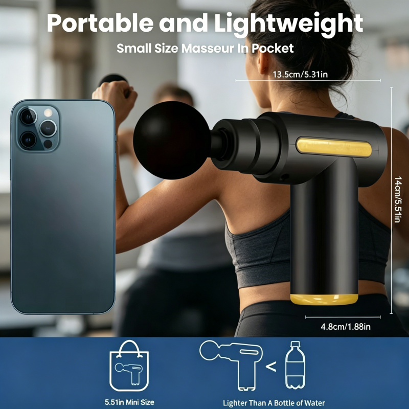 Portable Handheld Fascia Gun U – обзор и цена Health Wellness