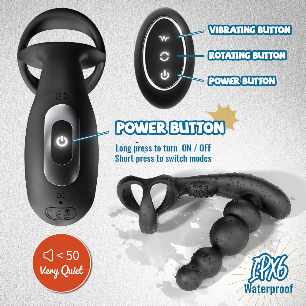 Male Prostate Massager Vibrato – обзор и цена Wellness X