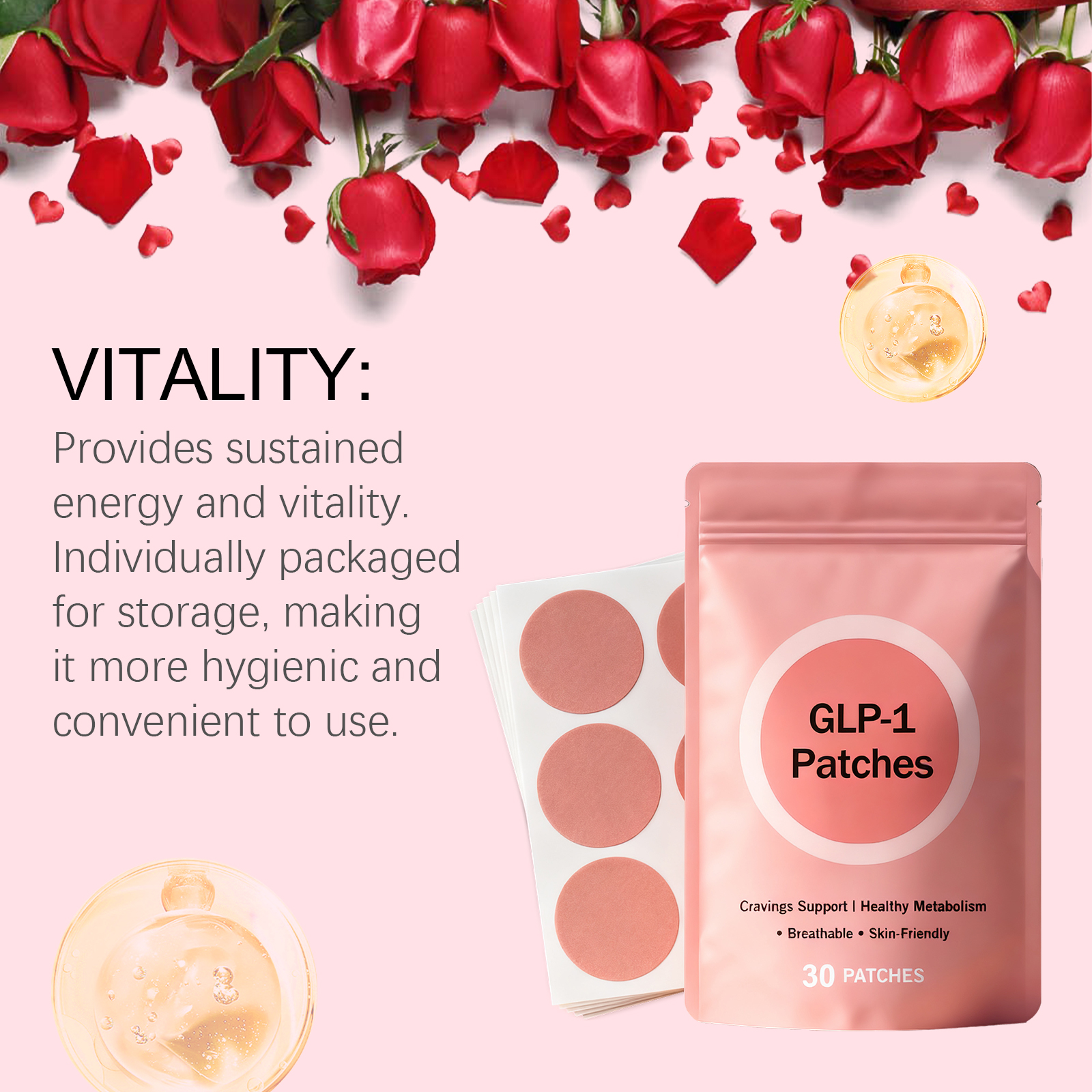 GLP-1 Herbal Body Care Wellnes – обзор и цена Herbal Wellness Patches