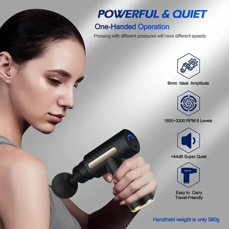 2024 portable fascia gun body  – обзор и цена Health Wellness
