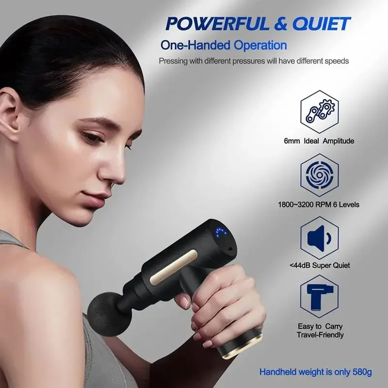 Portable Fascial Massage Gun E – обзор и цена Health Wellness
