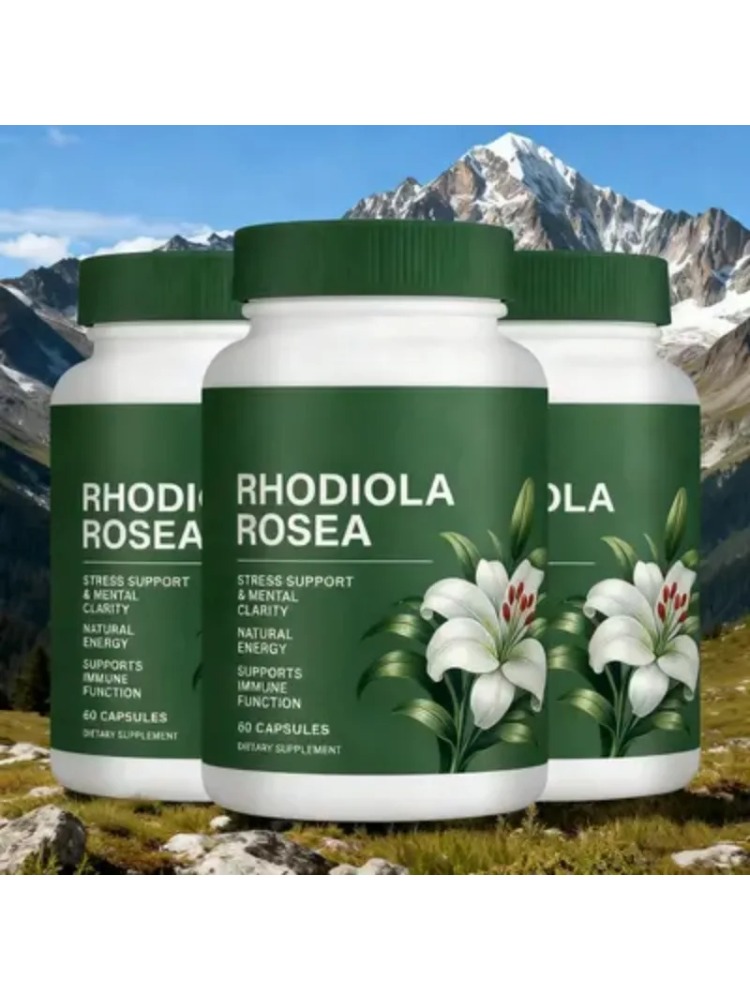 Rhodiola Rosea Capsules 500mg, – обзор и цена Herbal Wellness