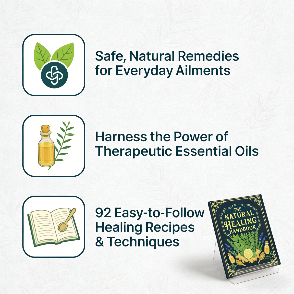 The Natural Healing Handbook:  – обзор и цена Herbal Holistic Wellness